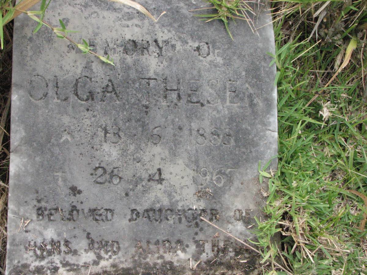 THESEN Olga 1883-1967