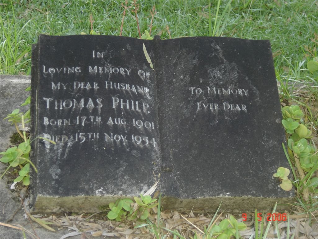 THOMAS Philip 1901-1954