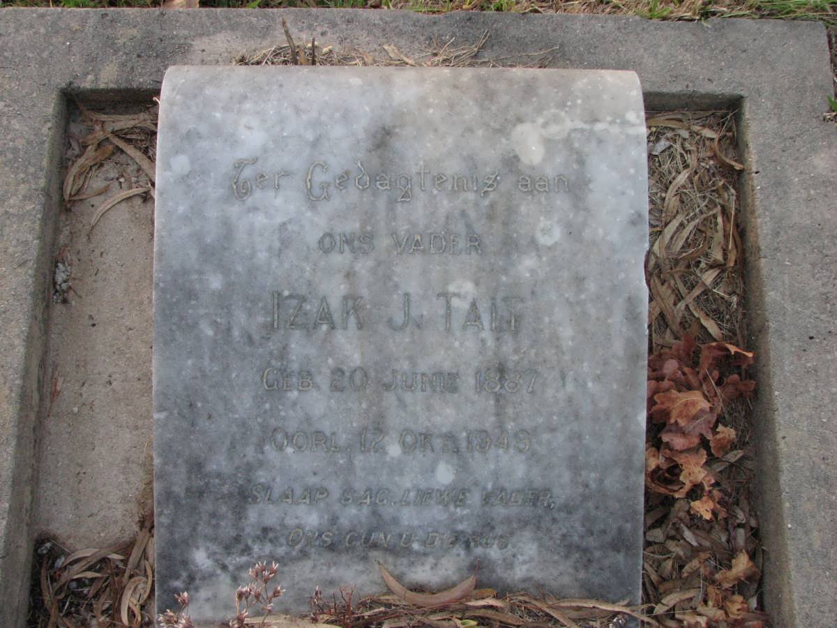 TAIT Izak J. 1887-1949