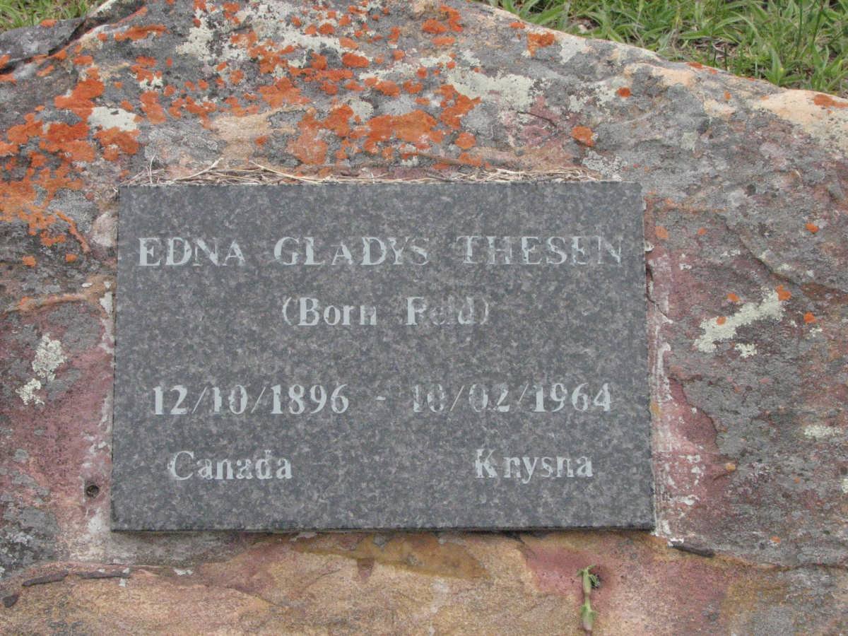 THESEN Edna Gladys nee PELD 1896-1964