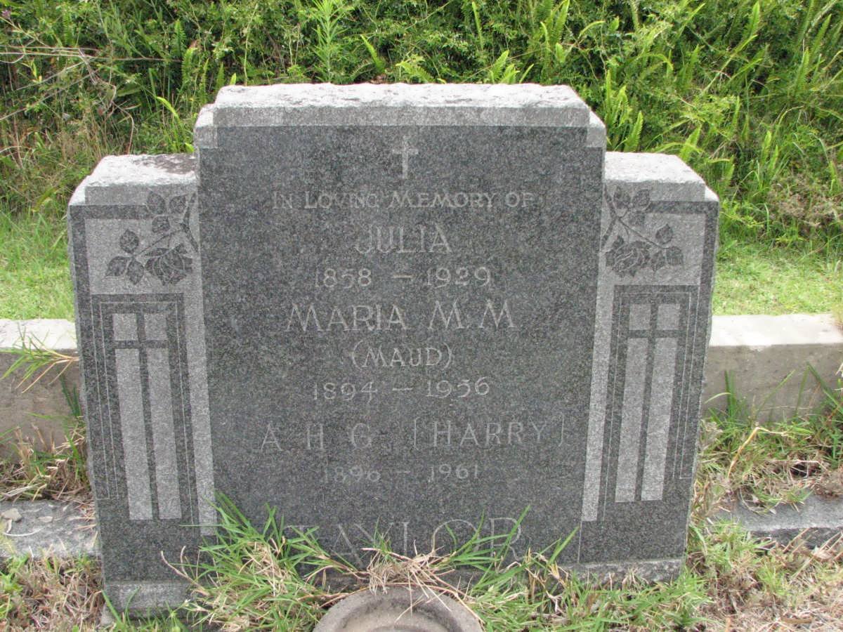 TAYLOR Julia 1858-1929 :: TAYLOR Maria M.M. 1894-1956 :: TAYLOR A.H.G. 1896-1961