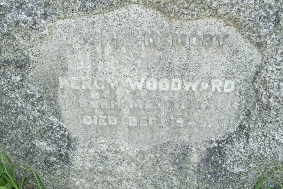 WOODWARD Percy 1876-1945