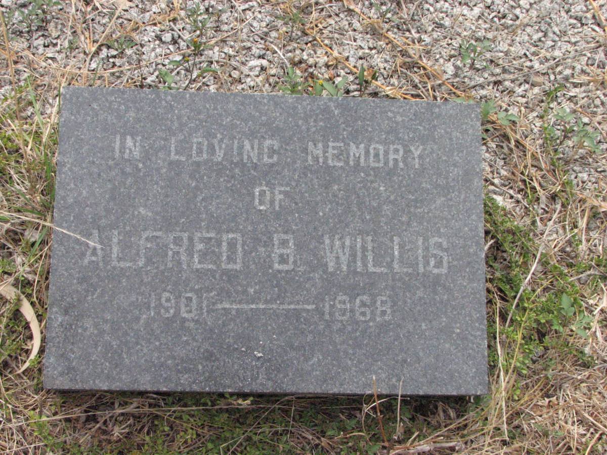 WILLIS Alfred B. 1901-1968