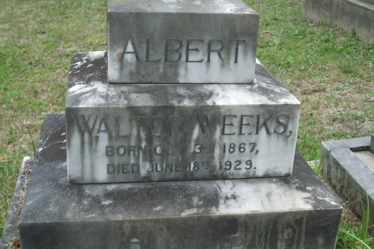 WEEKS Albert Walter 1867-1929