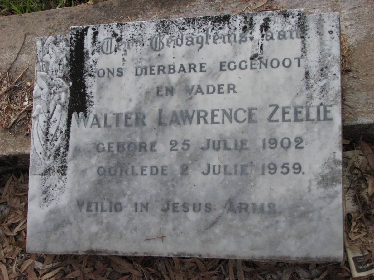 ZEELIE Walter Lawrence 1902-1959