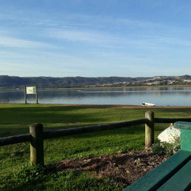 Western Cape, KNYSNA, Leisure Island, Lagoon area, Memorial plaques