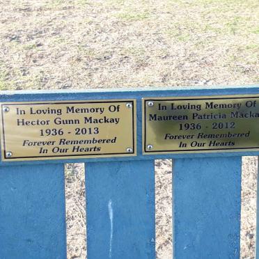 MACKAY Hector Gunn 1936-2013 &amp; Maureen Patricia 1936-2012