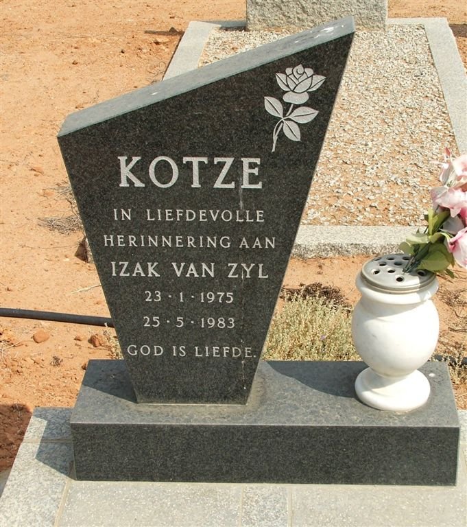 KOTZE Izak van Zyl 1975-1983