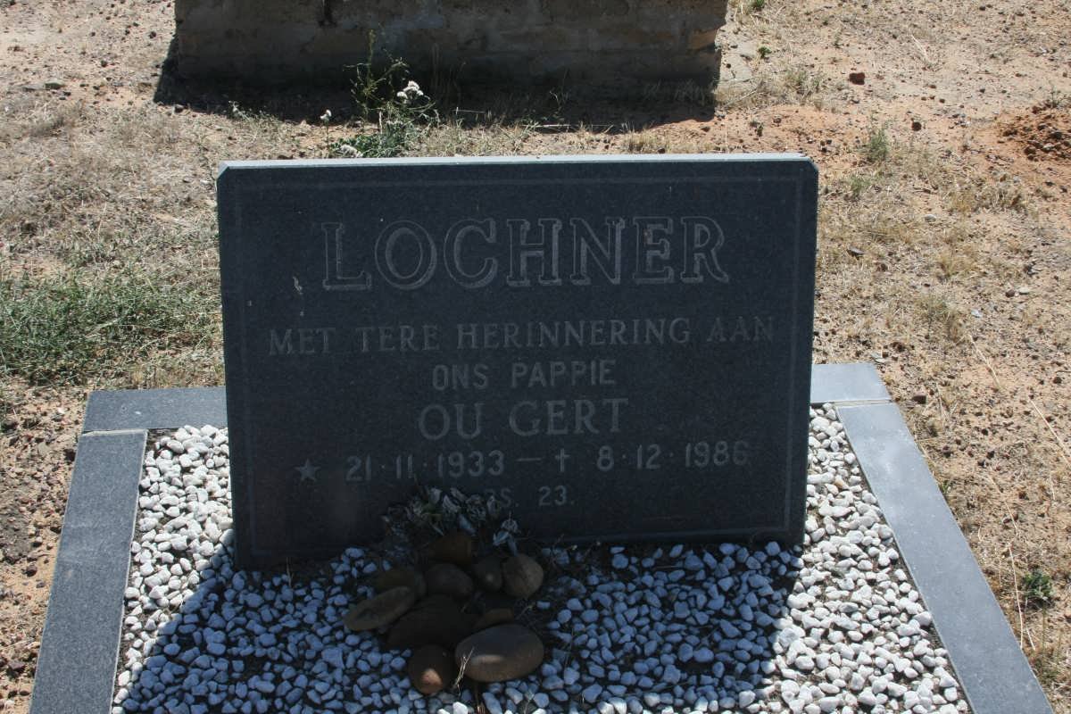 LOCHNER Gert 1933-1986