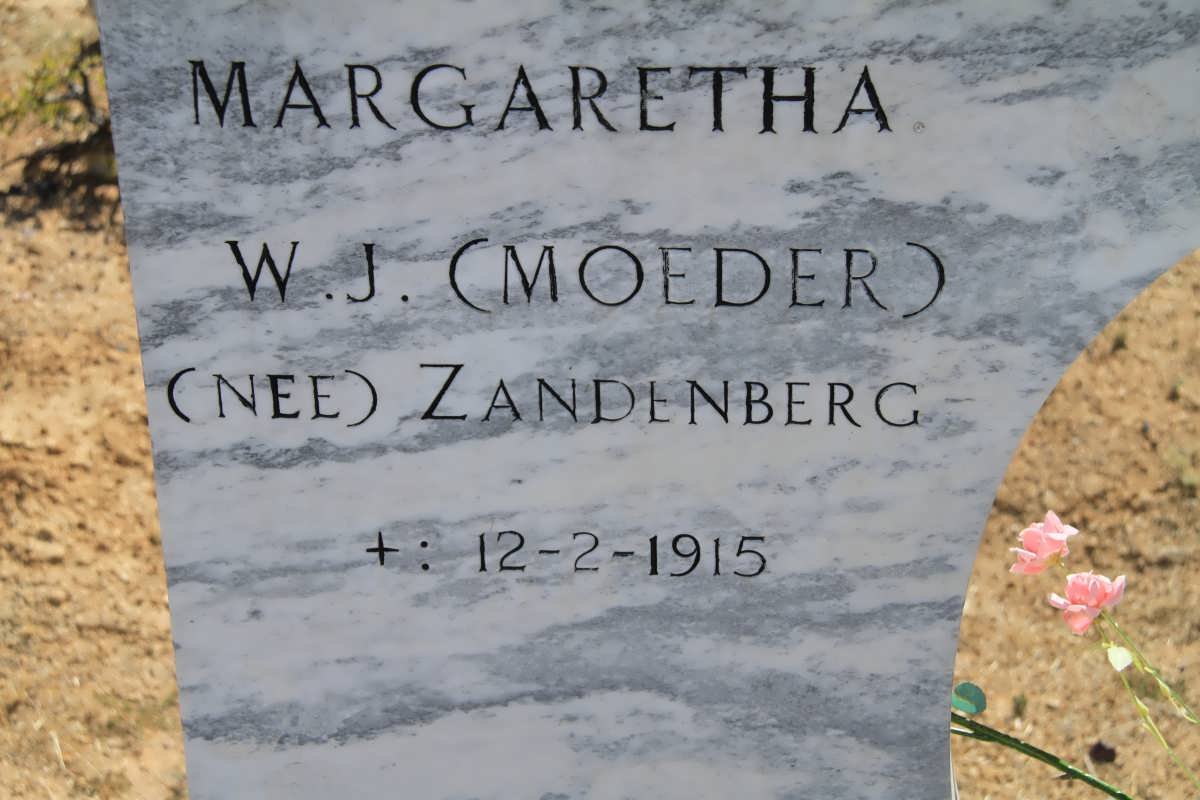 LOCHNER Margaretha nee ZANDENBERG 1915-