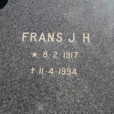 SMIT Frans J.H. 1917-1994