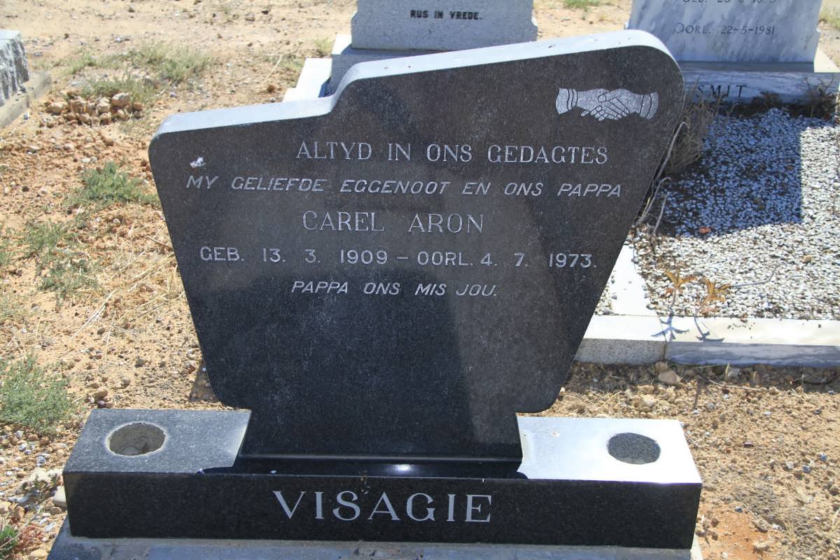 VISAGIE Carel Aron 1909-1973