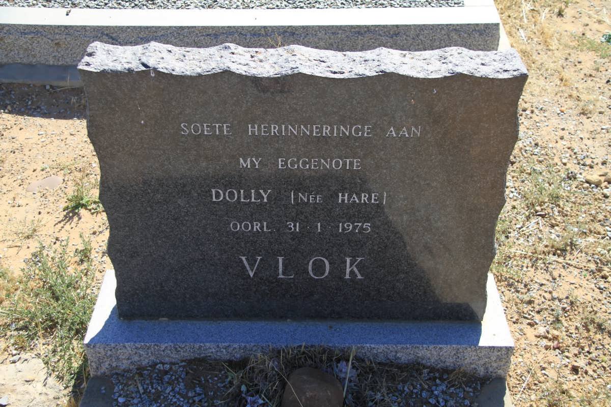 VLOK Dolly nee HARE -1975