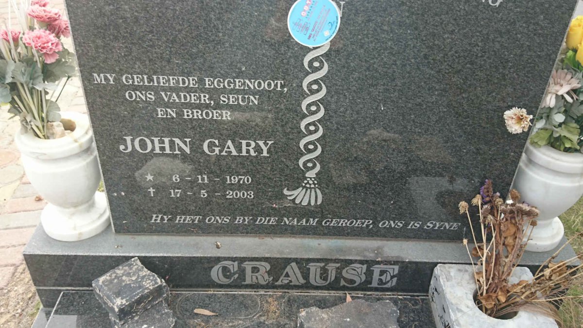 CRAUSE John Gary 1970-2003