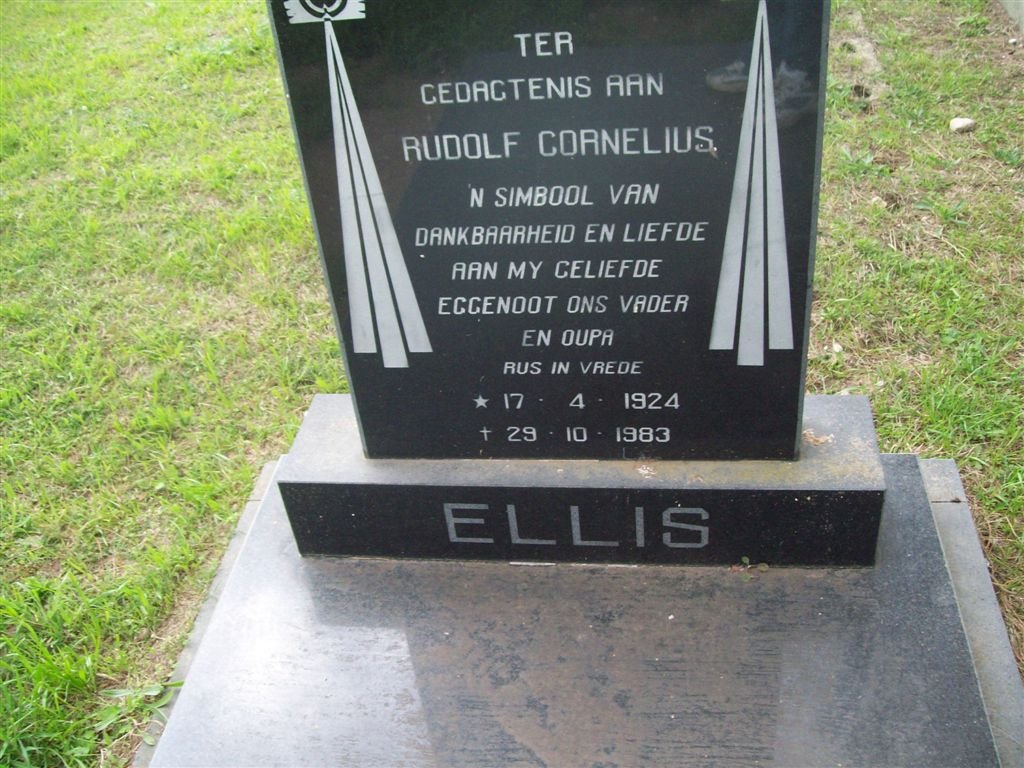 ELLIS Rudolf Cornelius 1924-1983