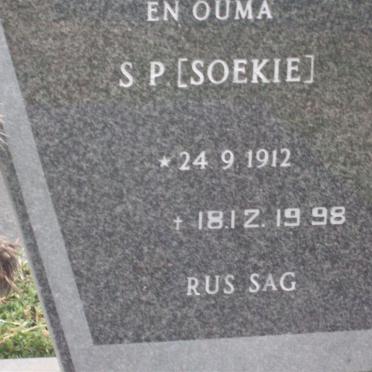 OOSTHUIZEN S.P. 1912-1998
