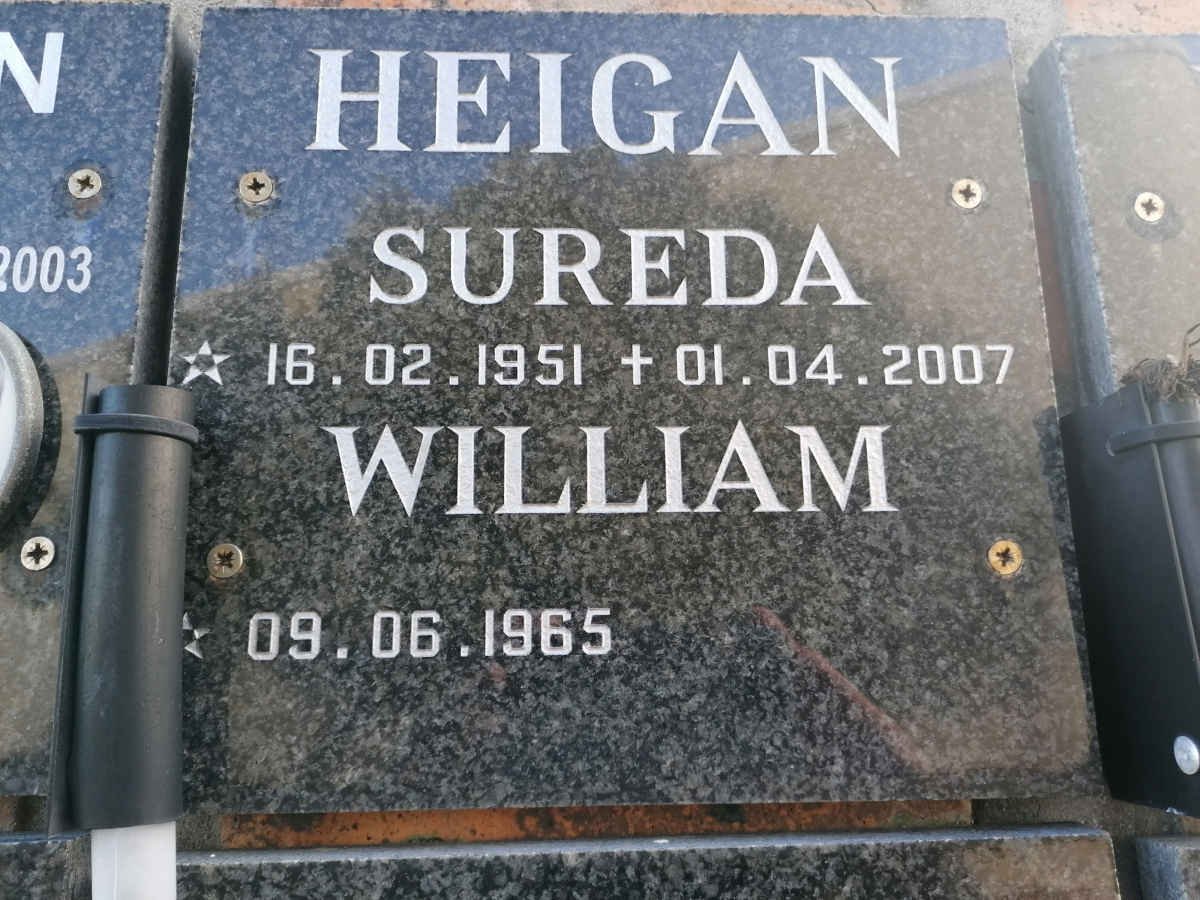 HEIGAN William 1965- &amp; Sureda 1951-2007