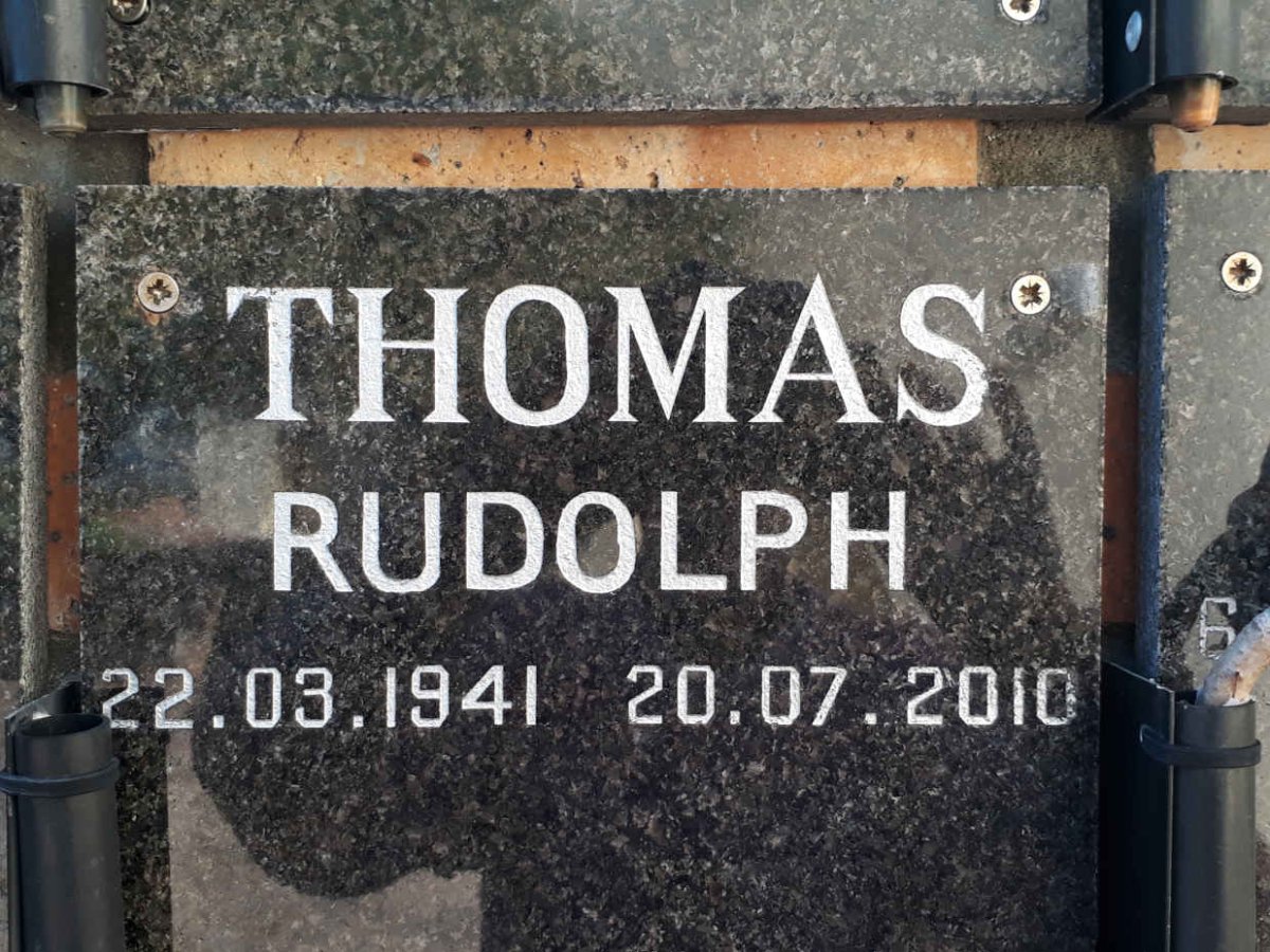 THOMAS Rudolph 1941-2010