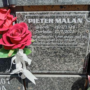 MALAN Pieter 1939-2022 