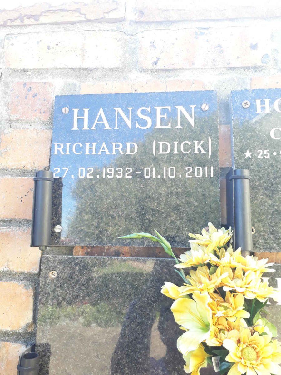 HANSEN Richard 1932-2011