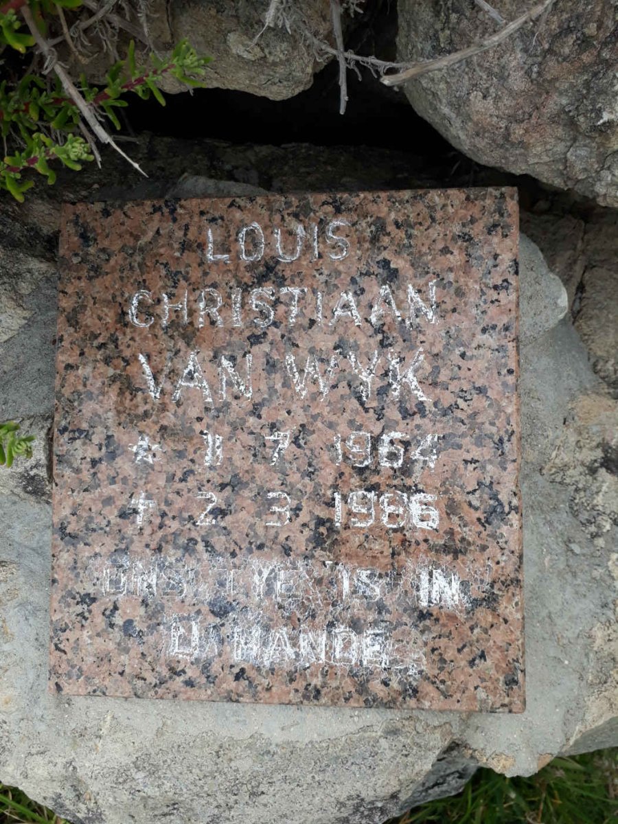 WYK Louis Christiaan, van 1964-1986