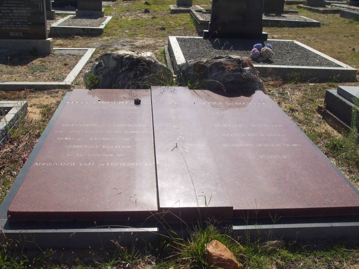 LATEGAN Felix Vincent 1907-1998 &amp; Myra MULLER 1904-1994