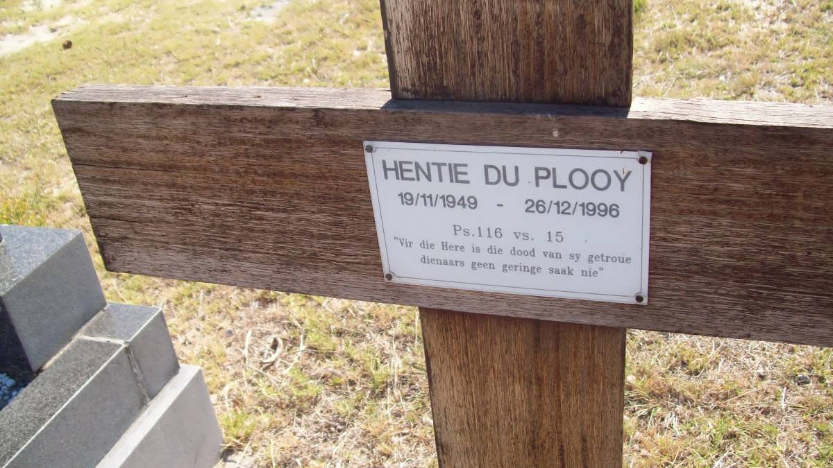 PLOOY Hentie, du 1949-1996
