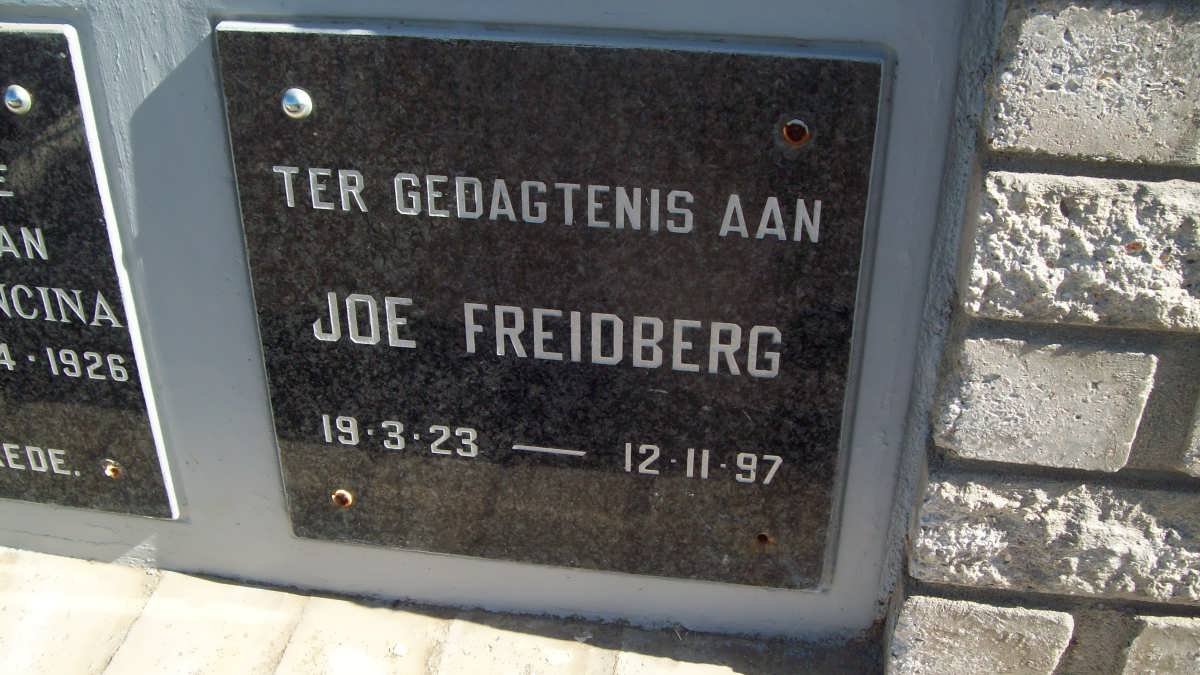 FREIDBERG Joe 1923-1997