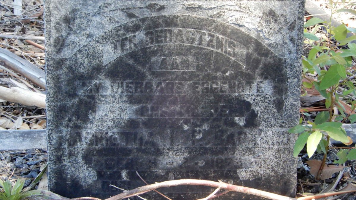 BARNARD Magrietha I. P. 18??-19??