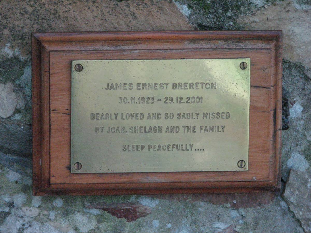 BRERETON James Ernest 1923-2001