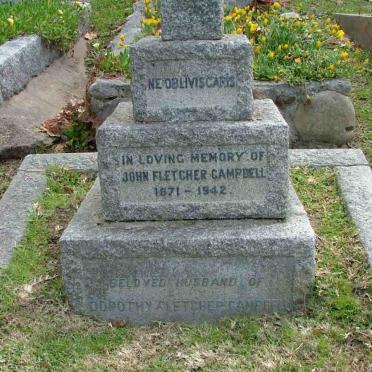CAMPBELL John Fletcher 1871-1942