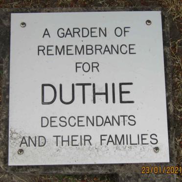 DUTHIE family