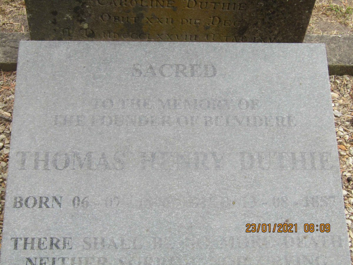 DUTHIE Thomas Henry 1806-1857