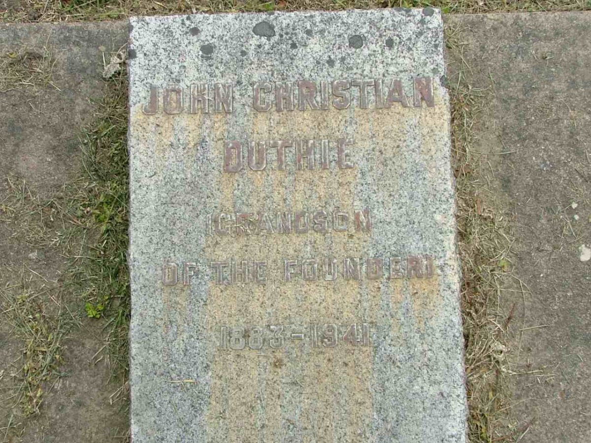 DUTHIE John Christian 1883-1941