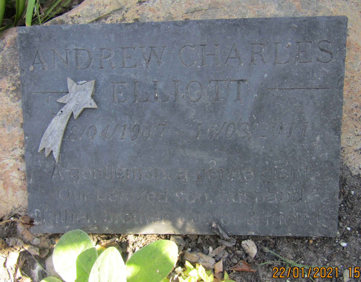 ELLIOTT Andrew Charles 1947-2011