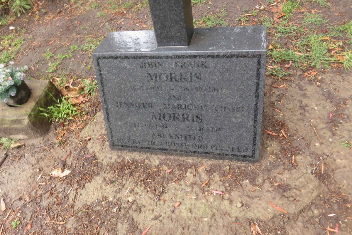 MORRIS John Frank 1932-2017 &amp; Jennifer Marjorie CHASE 1934-2005