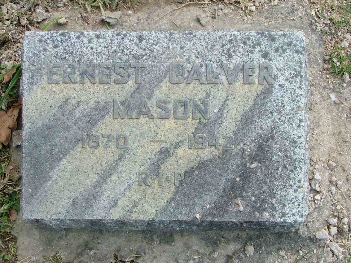 MASON Ernest Calver 1870-1942