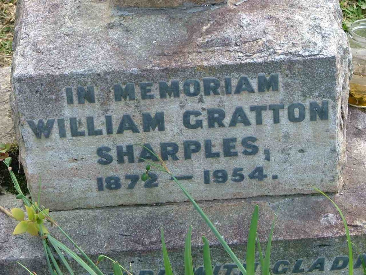SHARPLES William Gratton 1872-1954