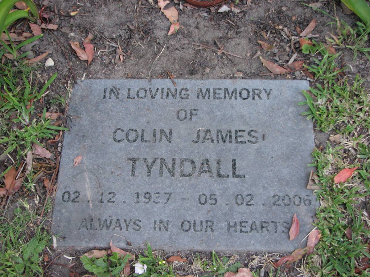 TYNDALL Colin James 1927-2006