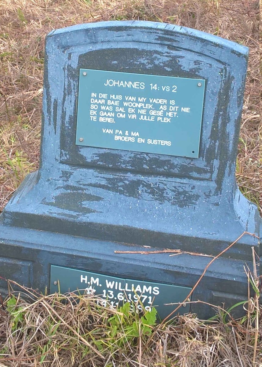 WILLIAMS H.M. 1971-19?9