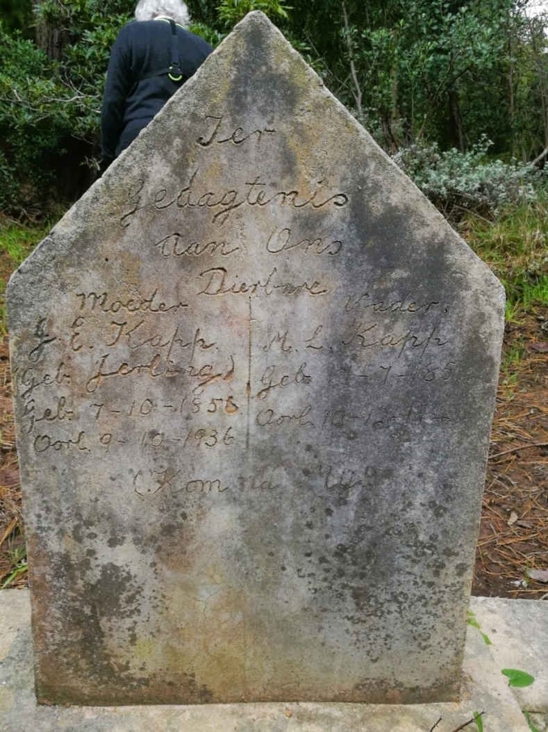 KAPP Matthys Lourens 185?-? & Johanna Elizabeth JERLING 185?-1936