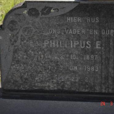WATT Phillipus E., van der 1897-1983 &amp; Annie H. 1907-1976 _2