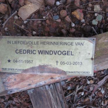 WINDVOGEL Cedric 1957-2013
