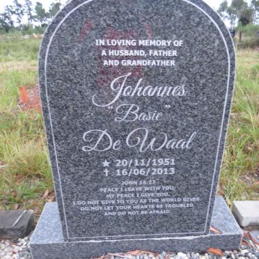 WAAL Johannes, de 1951-2013