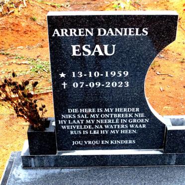 ESAU Arren Daniels 1959-2023