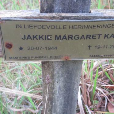 KAM Jakkie Margaret 1944-2012