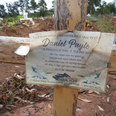 PAYLE Daniel 1946-2022