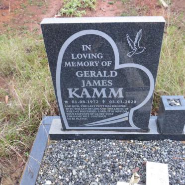 KAMM Gerald James 1972-2020