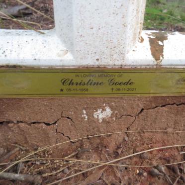 GOEDE Christine 1958-2021