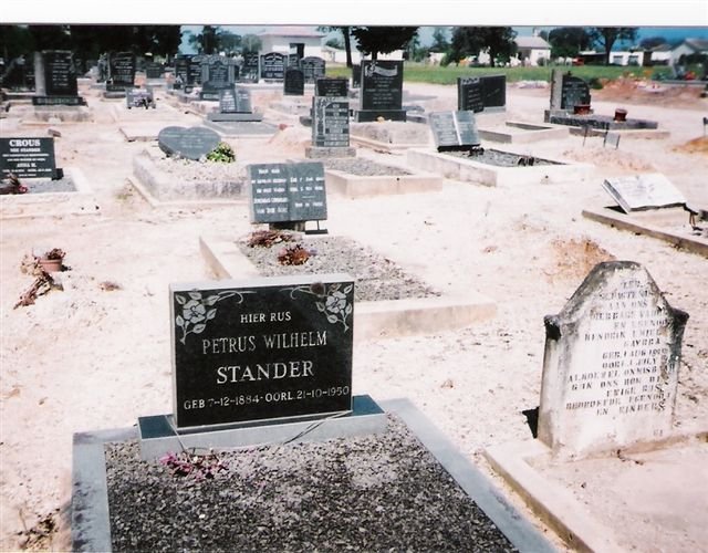 STANDER Petrus Wilhelm 1884-1950